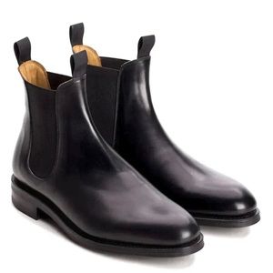 Meermin Black Boots - Men